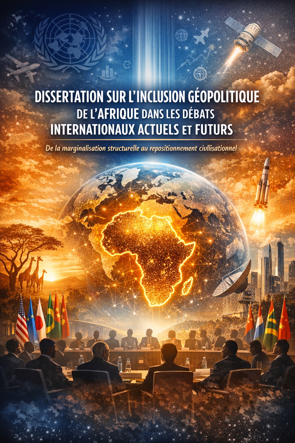 Dissertation sur l'inclusion Géopolitique de L'Afrique dans les débats internationaux actuels et futurs: De la marginalisation structurelle au repositionnement civilisationnel
